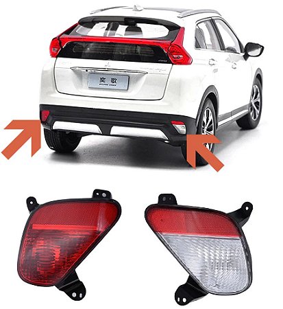LANTERNA PRACHOQUE RE NEBLINA REFLETOR ECLIPSE CROSS 2019 2020 2021 2022