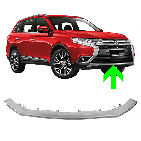 APLIQUE SPOILER INFERIOR PARACHOQUE DIANTEIRO OUTLANDER 2016 2017 2018