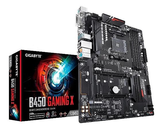 PLACA MAE AM4 GIGABYTE B450 GAMING X