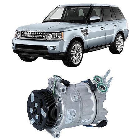 COMPRESSOR AR CONDICIONADO LAND ROVER RANGER ROVER SPORT 3.0 2009 2010 2011 2012 2013
