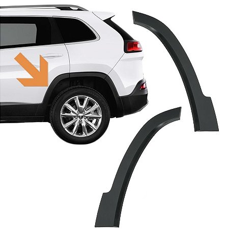 MOLDURA FRISO PARALAMA TRASEIRO (PORTA) JEEP CHEROKEE 2014 2015 2016