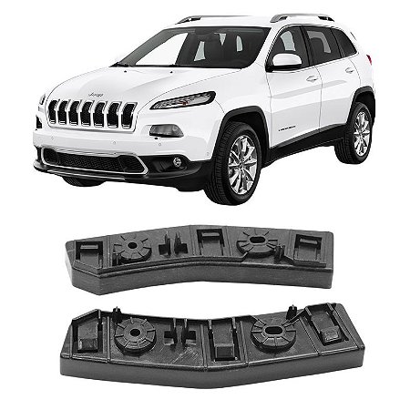 GUIA SUPORTE PARACHOQUE DIANTEIRO JEEP CHEROKEE 2014 2015 2016