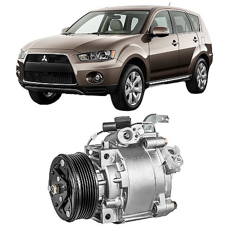 COMPRESSOR AR CONDICIONADO OUTLANDER 2008 2009 2010 2011 2012 2013 2014 2015