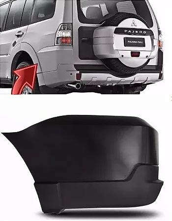 PARACHOQUE POLAINA TRASEIRA PAJERO FULL 2008 2009 2010 2011 2012 2013 2014 2015 2016 2017 2018 2019