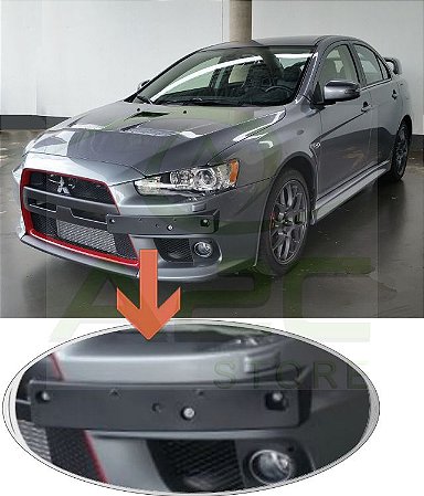 SUPORTE LATERAL PLACA LANCER EVOLUTION