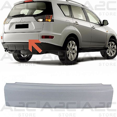 PARACHOQUE TRASEIRO CENTRAL TAMPA MALA OUTLANDER 2008 2009 2010 2011 2012 2013
