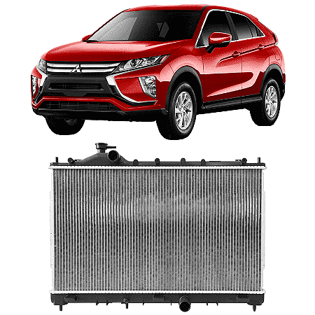 RADIADOR AGUA ECLIPSE CROSS 1.5 TURBO 1350A915 2018 2019 2020 2021 2022 2023 2024 2025