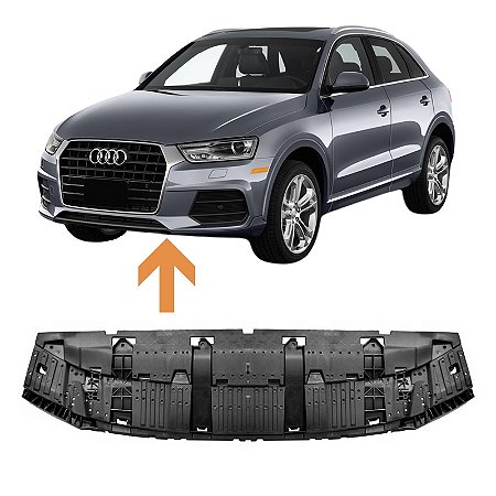 CAPA PROTETOR COBERTURA DEFLETOR INFERIOR MOTOR FRENTE AUDI Q3 2016 2017 2018 2019