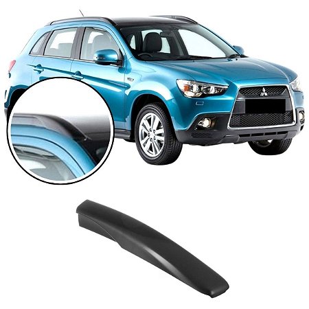 COBERTURA MOLDURA APLIQUE RACK TETO DIANTEIRA DIREITA MITSUBISHI ASX 2010 2011 2012 2013 2014 2015 2016 2017 2018 2019 2020