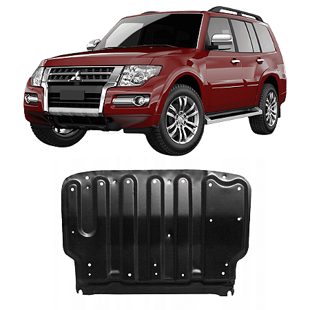 PROTETOR DEFLETOR INFERIOR MOTOR CÁRTER MITSUBISHI PAJERO FULL 2000 ATÉ 2019