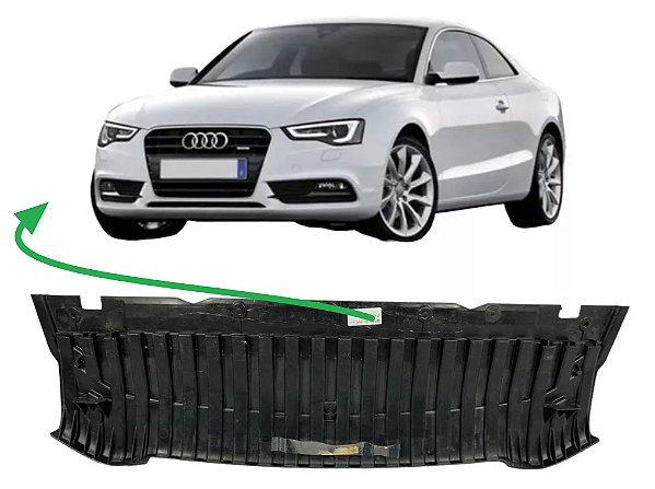APLIQUE PROTETOR INFERIOR DEFLETOR 8T0807611 AUDI A5 2012 2013 2014 2015 2016 2017