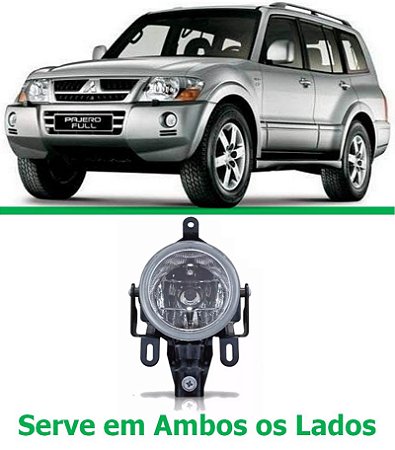 FAROL MILHA NEBLINA DIANTEIRO PAJERO FULL 2003 2004 2005 2006 2007