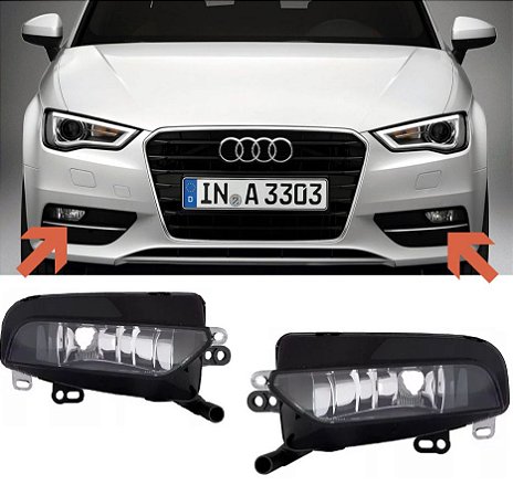 FAROL NEBLINA MILHA AUDI A3 SPORTBACK 2013 2014 2015 2016 180.353-01
