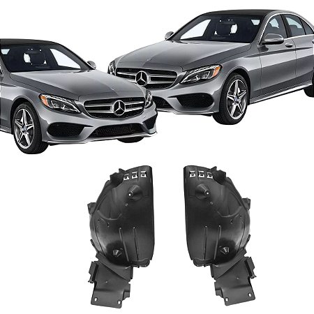 PARABARRO DIANTEIRO MERCEDEZ BENZ CLASSE C C180 C200 C250 C300 2014 2015 2016 2017 2018