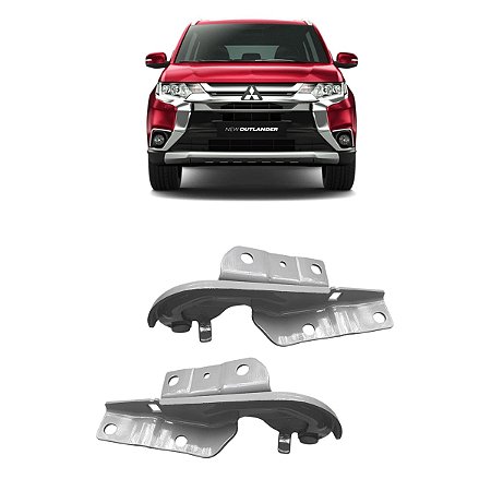 SUPORTE GUIA BRAÇO DOBRADIÇA CAPO MITSUBISHI OUTLANDER 2014 2015 2016 2017 2018 2019 2020 2021 2022 2023