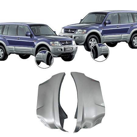 PARABARRO LAMEIRO DIANTERIO MITSUBISHI PAJERO FULL 2000 2001 2002