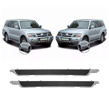 PAR ESTRIBO LATERAL MITSUBISHI PAJERO FULL 2000 2001 2002 2003 2004 2005 2006 2007