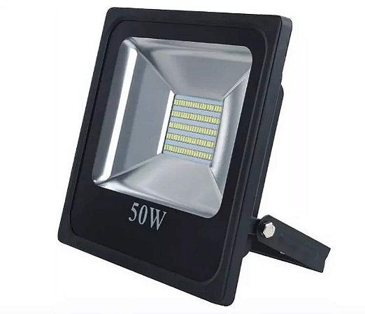 REFLETOR LED SMD 50W BRANCO FRIO 6000-6500 TOCTAGON BF-5050