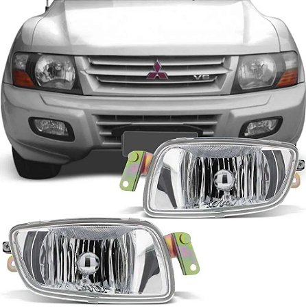 FAROL MILHA NEBLINA MITSUBISHI PAJERO FULL 2001 2002