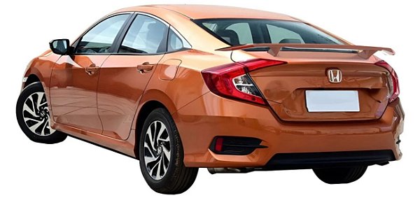 01464-P1 AEROFOLIO TRASEIRO PORTA MALA PRETO CIVIC G10