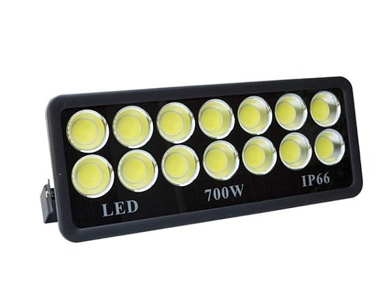 REFLETOR HOLOFOTE LED 700W 6000-6500K IP66 BIVOLT
