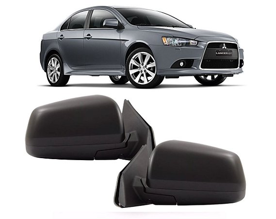 RETROVISOR EXTERNO ELETRICO MITSUBISHI LANCER 2010 2011 2012 2013 2014 2015 2016 2017 2018 2019 2020