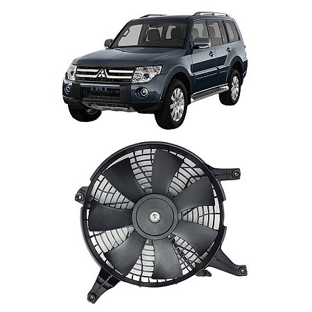 VENTOINHA ELETROVENTILADOR AR CONDICIONADO PAJERO FULL 2008 2009 2010 2011