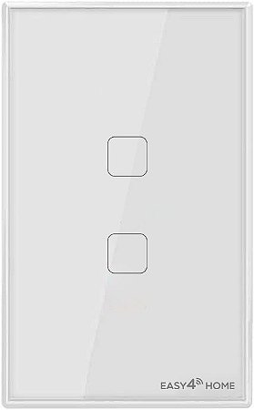 Interruptor Inteligente Easy Touch 2 botões (Easy4Home)