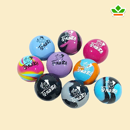 CONTAINER TO NA BÊ BOLA SILICONE 6ML | 10 un