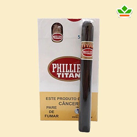 CHARUTO PHILLIES TITAN TRADICIONAL C/5 UND