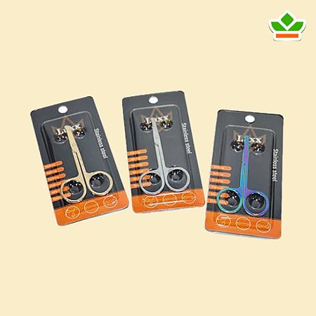 TESOURA LUX METAL RETA S/ PONTA | 10 UN