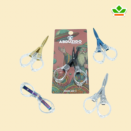 TESOURA ABDUZIDO DOBRAVEL CORES | 10 un