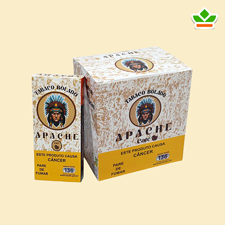 TABACO APACHE BOLADO CAFÉ C/ 120 LONGO