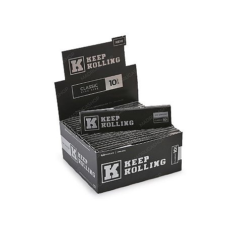 SEDA KEEP ROLLING CLASSIC (KING SIZE) CAIXA COM 40 LIVRETOS X 33 SEDAS