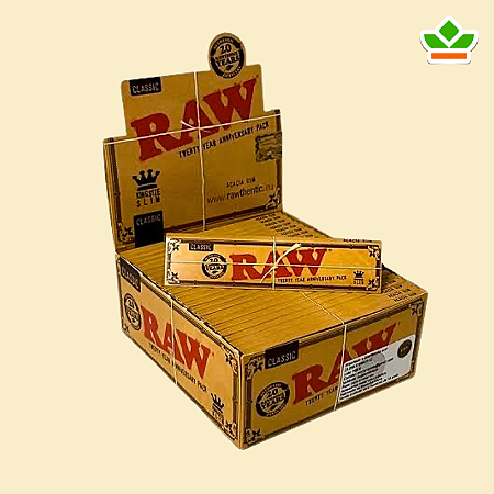 SEDA RAW CLASSIC KING SIZE | Caixa c/ 50 livretos