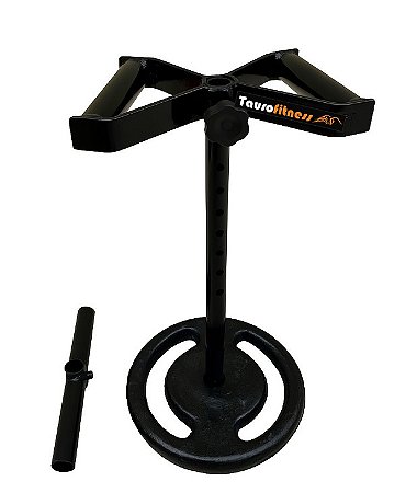 Suporte Agachamento Sumô Ajustável kettlebell ajustável para anilhas duplo D-Bar T-Bar Conominio Academia Taurofitness