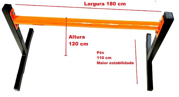 Remada Invertida Maltese Planche Front Lever Flexao Calistenia 120x180cm Taurofitness