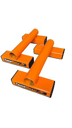 Barras Paralelas Baixas De Chão Para Calistenia Flexões 30cm Taurofitness Par