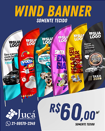 Wind Banner (SOMENTE TECIDO)
