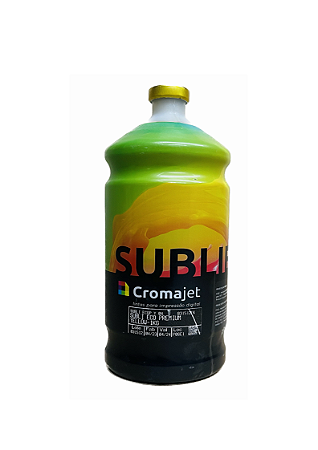 TINTA SUBLI ECO PRIME HD YELLOW (AMARELO) -1.KG