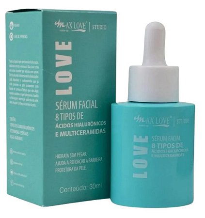 Serum Facial Max Love 8 Tipos De Acidos Hialuronicos 30ml