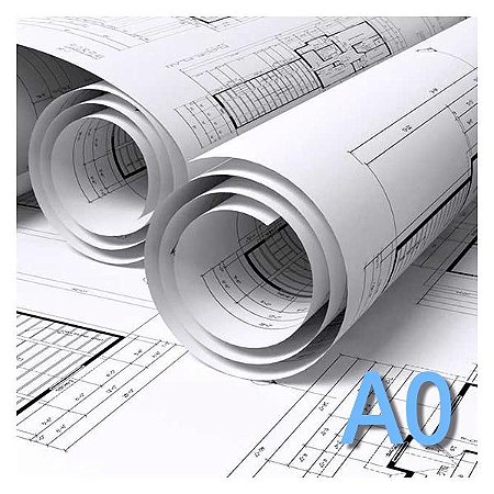 Impressão formato A0