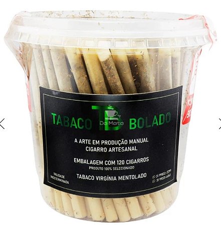 Tabacco Bolado TB Pote - Menta