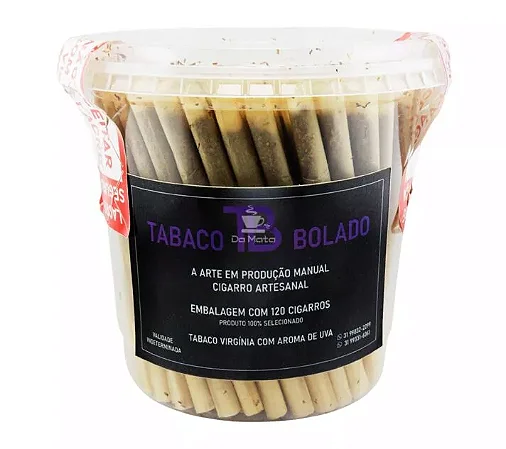 Tabacco Bolado TB Pote - Uva