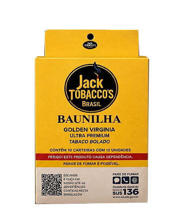 Display Jack Tabac Bolado Baunilha C/ Filtro