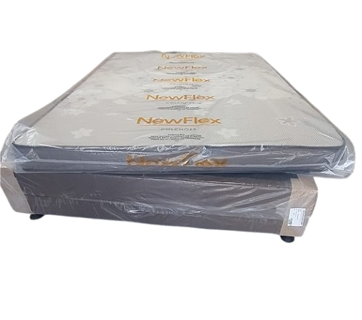 Colchão Densidade 20+ Base Box Casal Novo