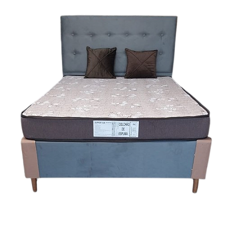 Kit Cama Viúva+ Colchão D28+ Base Box Cabeceira, Novo