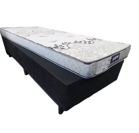 Kit Colchão Gazin + Base box Solteiro, 88x188mm