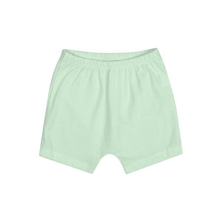 Bermuda Unissex Meia Malha Verde