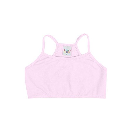 Top Básico Cotton Rosa